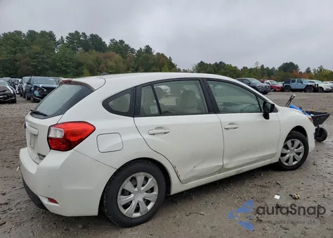 2016 Subaru Impreza из США, поврежденный, VIN JF1GPAA63GH284812